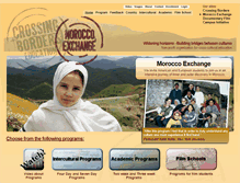 Tablet Screenshot of moroccoexchange.org